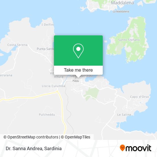 Dr. Sanna Andrea map