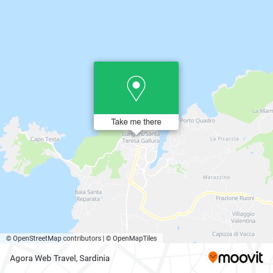 Agora Web Travel map