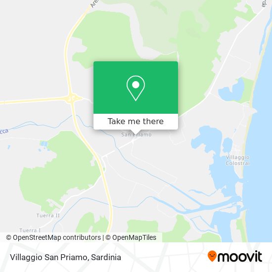 Villaggio San Priamo map