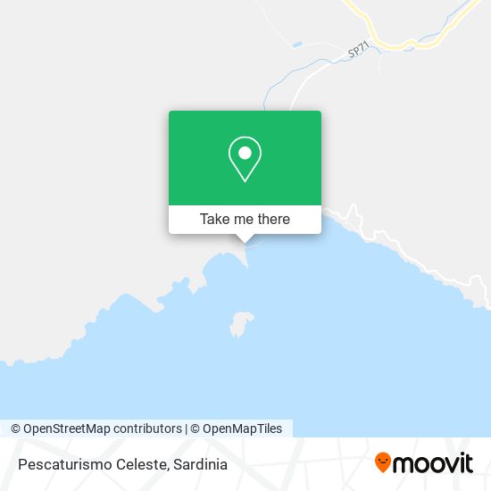 Pescaturismo Celeste map