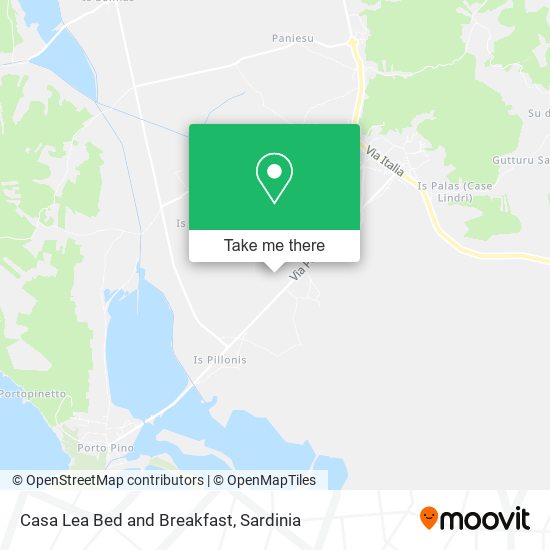 Casa Lea Bed and Breakfast map