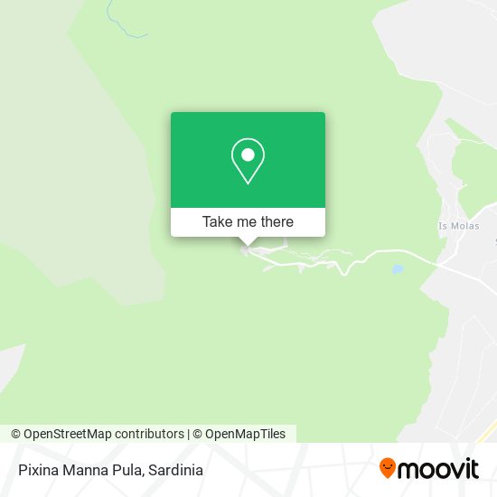 Pixina Manna Pula map