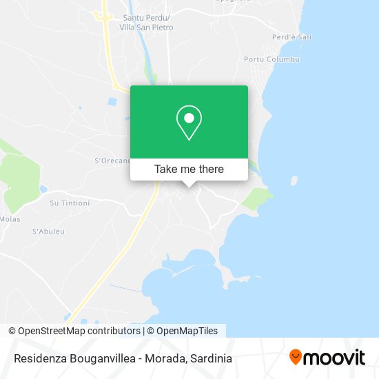 Residenza Bouganvillea - Morada map