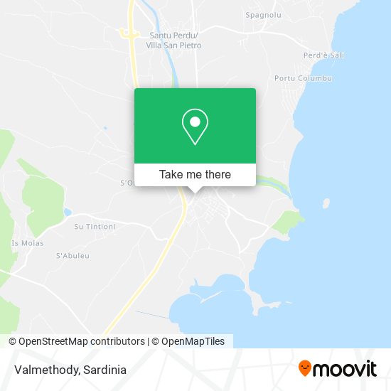 Valmethody map