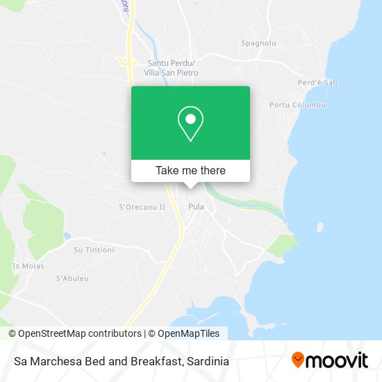 Sa Marchesa Bed and Breakfast map