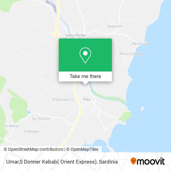 Umar,S Donner Kebab( Orient Express) map