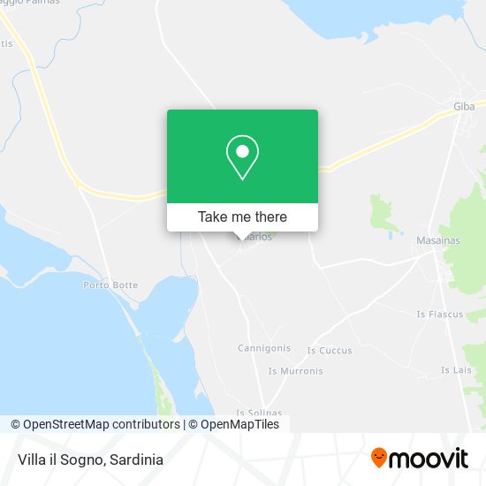 Villa il Sogno map
