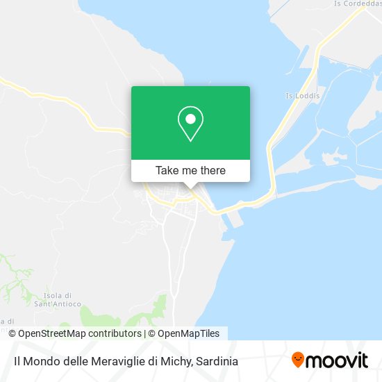 Il Mondo delle Meraviglie di Michy map