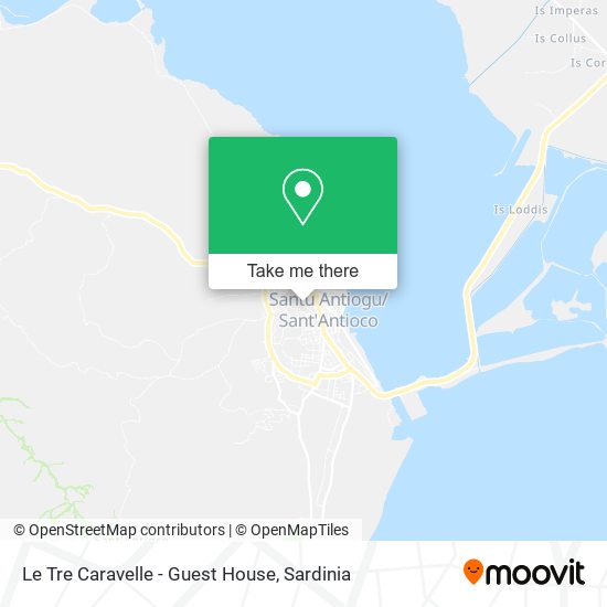 Le Tre Caravelle - Guest House map