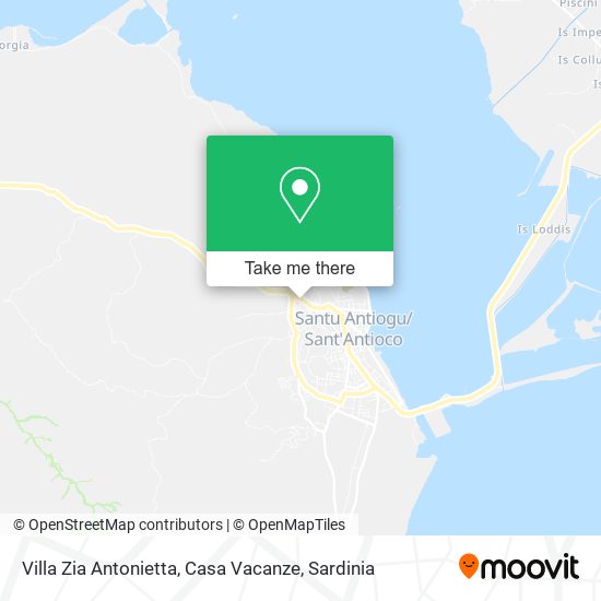 Villa Zia Antonietta, Casa Vacanze map