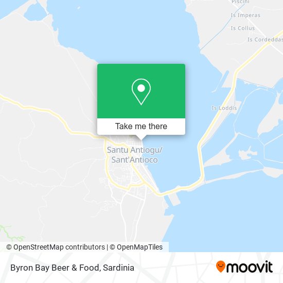 Byron Bay Beer & Food map