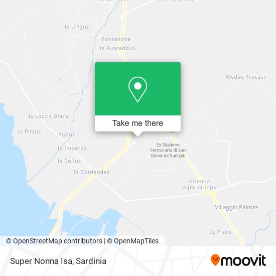 Super Nonna Isa map