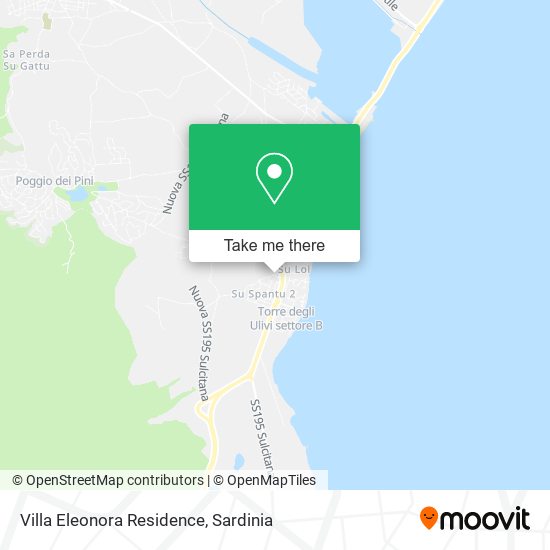 Villa Eleonora Residence map