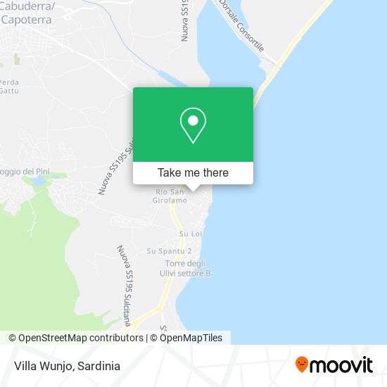 Villa Wunjo map