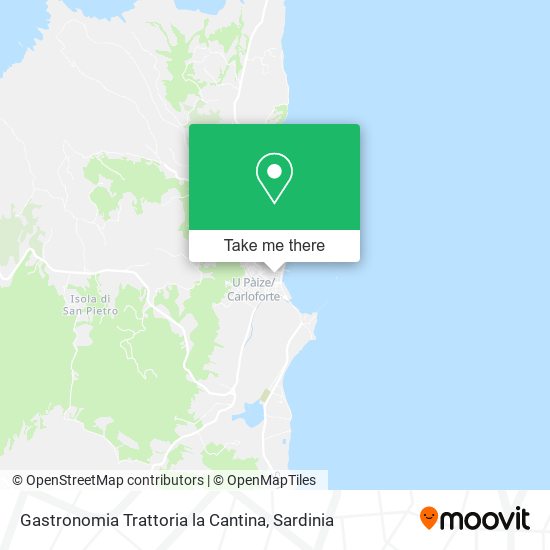 Gastronomia Trattoria la Cantina map