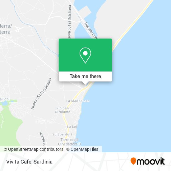 Vivita Cafe map