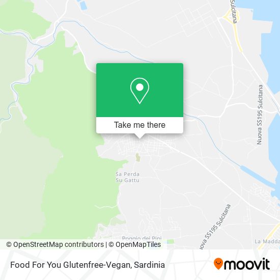 Food For You Glutenfree-Vegan map