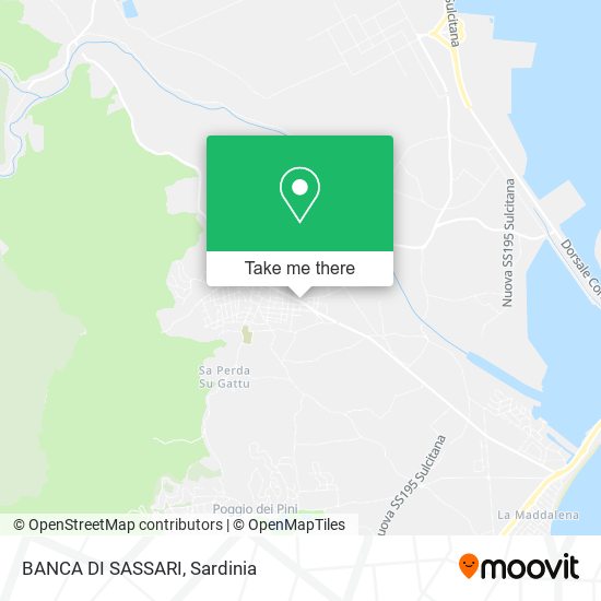 BANCA DI SASSARI map