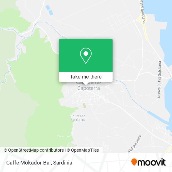 Caffe Mokador Bar map