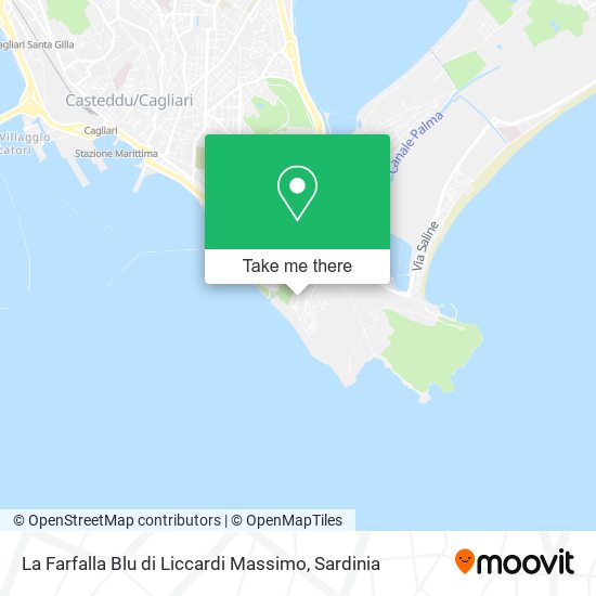 La Farfalla Blu di Liccardi Massimo map
