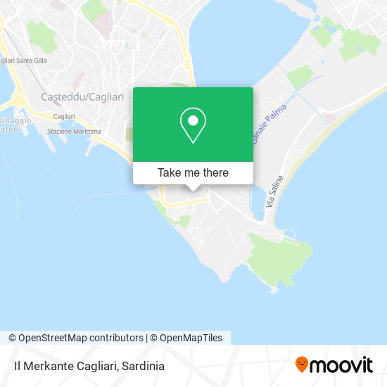 Il Merkante Cagliari map