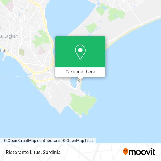 Ristorante Litus map