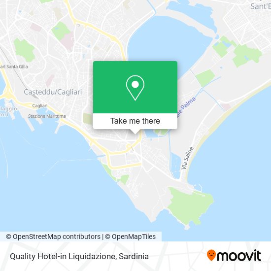 Quality Hotel-in Liquidazione map