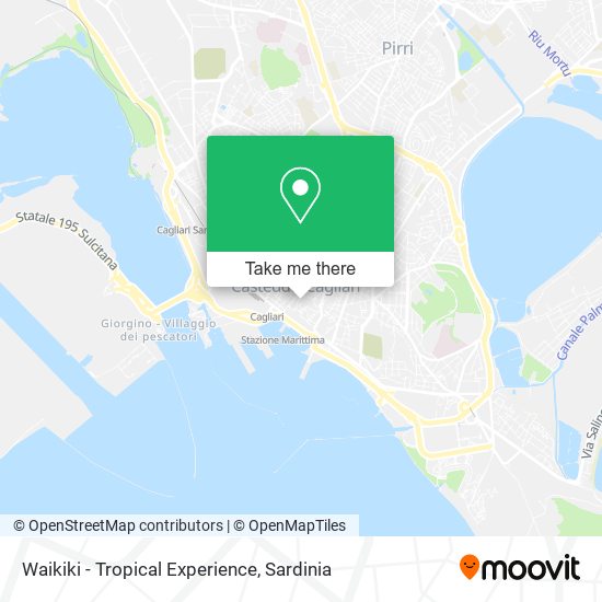 Waikiki - Tropical Experience map