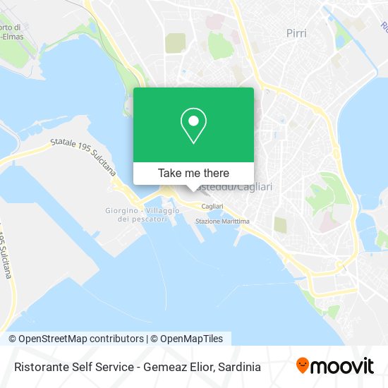 Ristorante Self Service - Gemeaz Elior map