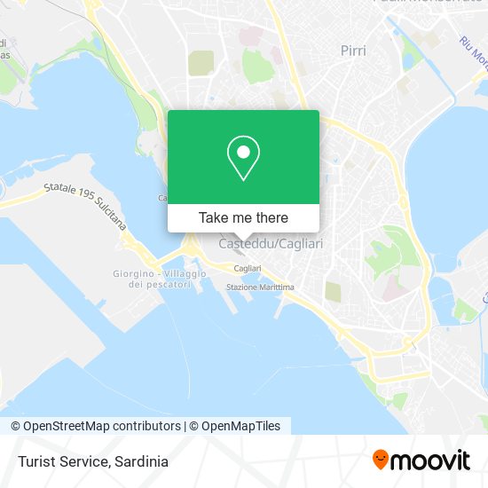 Turist Service map