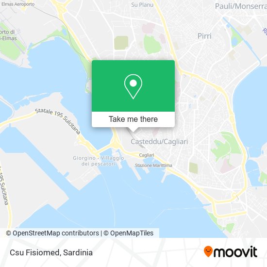 Csu Fisiomed map