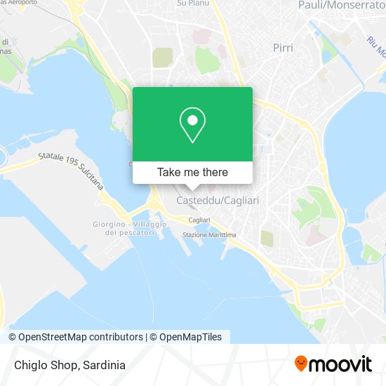 Chiglo Shop map