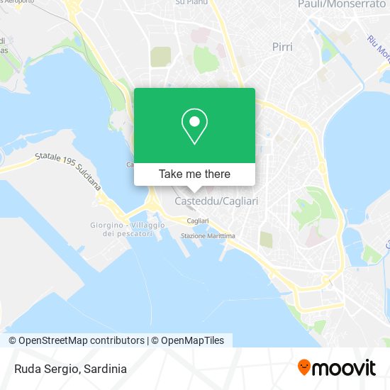 Ruda Sergio map
