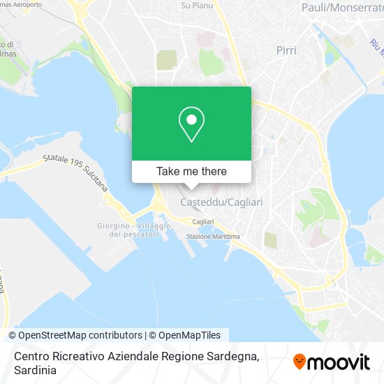 Centro Ricreativo Aziendale Regione Sardegna map