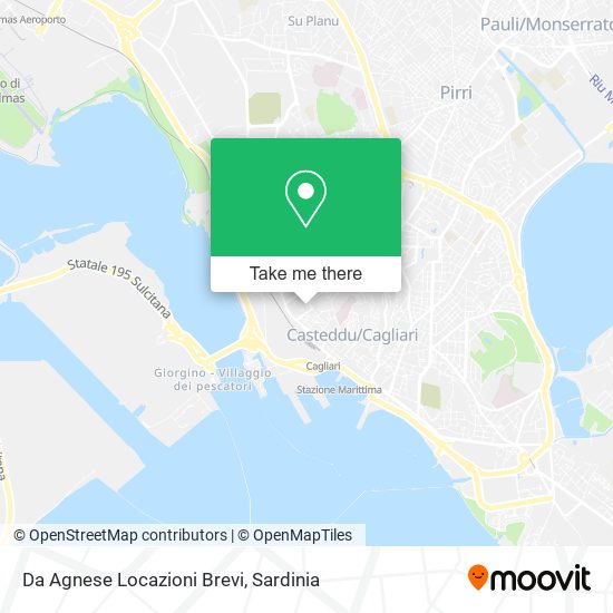 Da Agnese Locazioni Brevi map