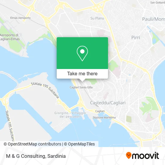 M & G Consulting map