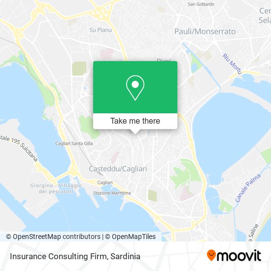 Insurance Consulting Firm map