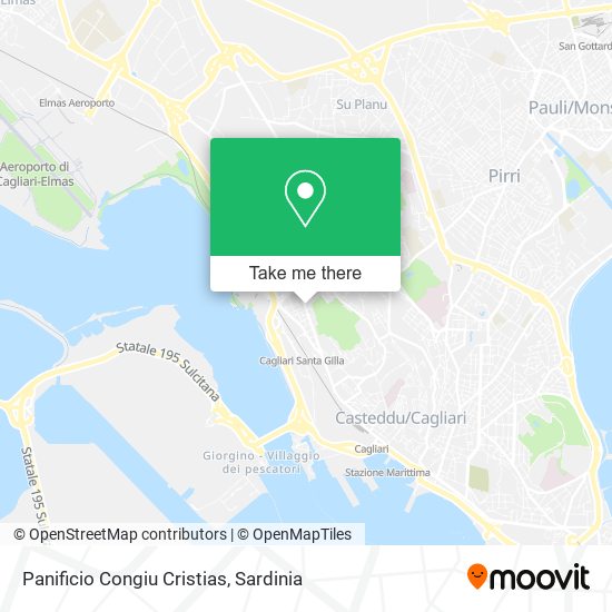 Panificio Congiu Cristias map