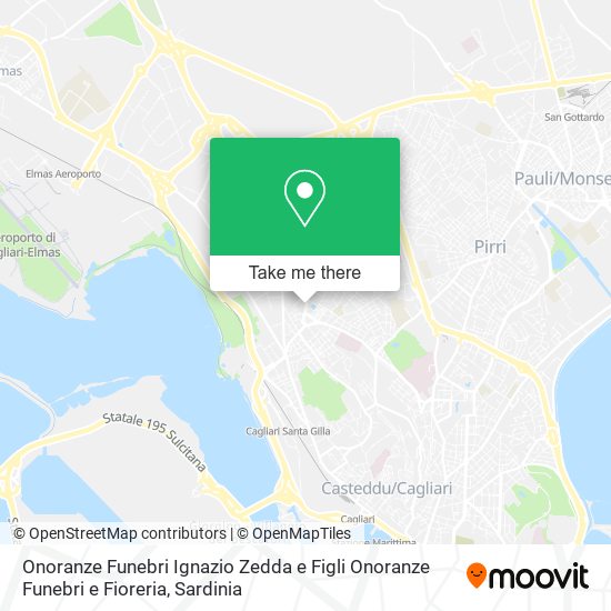 Onoranze Funebri Ignazio Zedda e Figli Onoranze Funebri e Fioreria map