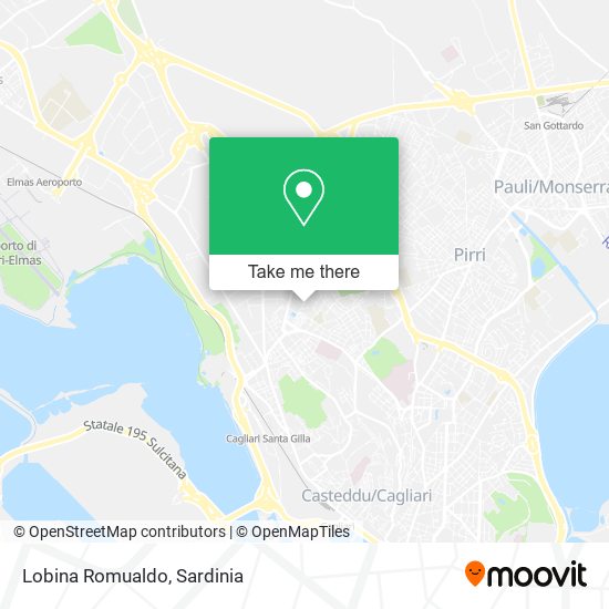 Lobina Romualdo map