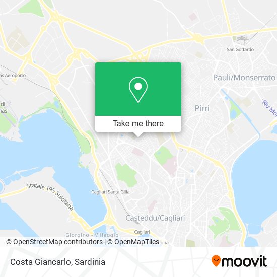 Costa Giancarlo map