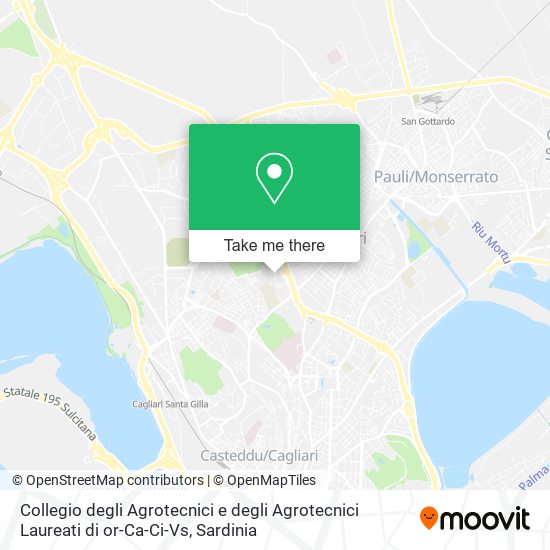 Collegio degli Agrotecnici e degli Agrotecnici Laureati di or-Ca-Ci-Vs map