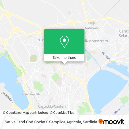 Sativa Land Cbd Societa' Semplice Agricola map