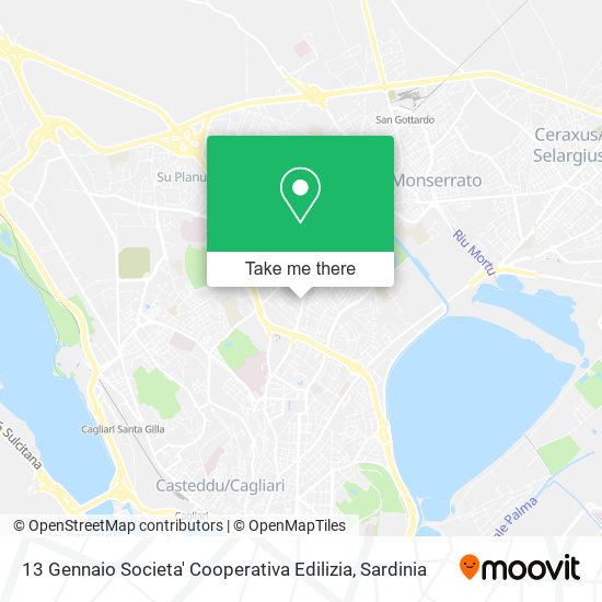 13 Gennaio Societa' Cooperativa Edilizia map