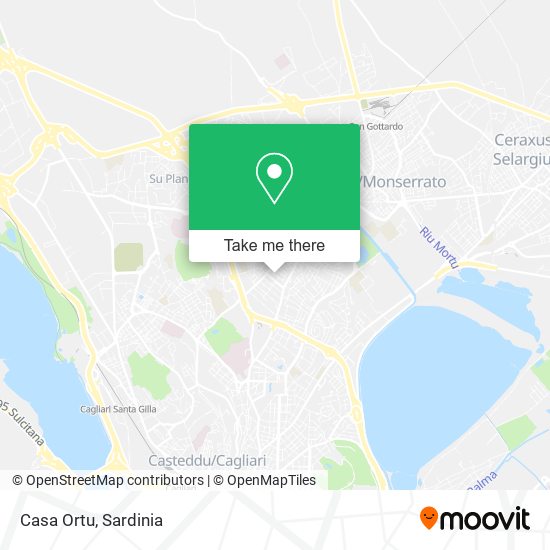 Casa Ortu map