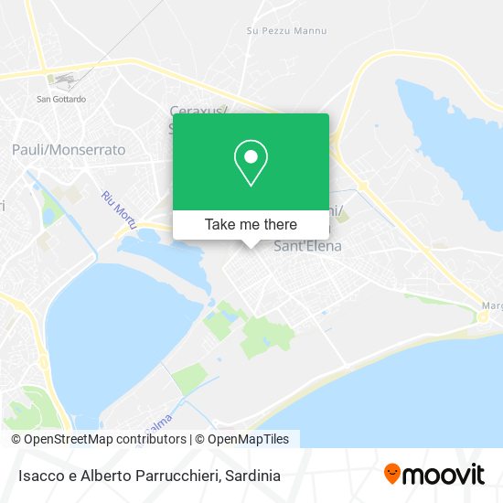 Isacco e Alberto Parrucchieri map