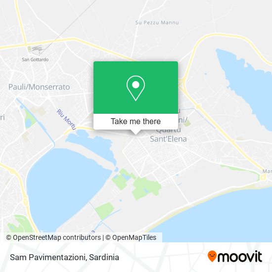 Sam Pavimentazioni map
