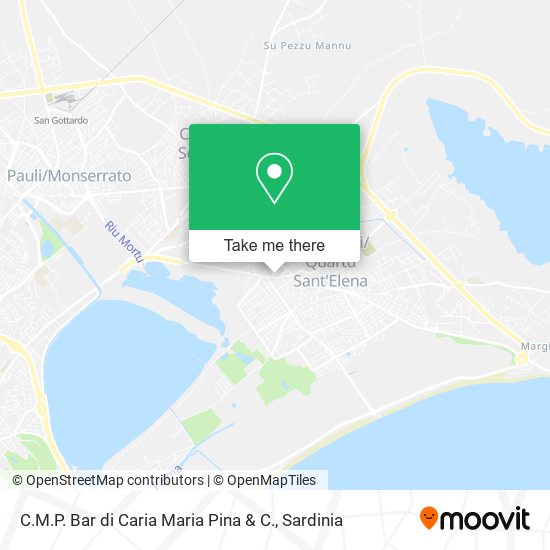 C.M.P. Bar di Caria Maria Pina & C. map