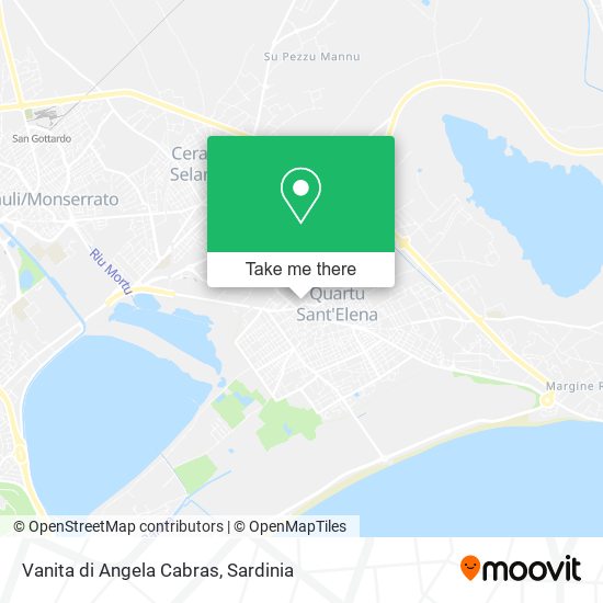 Vanita di Angela Cabras map