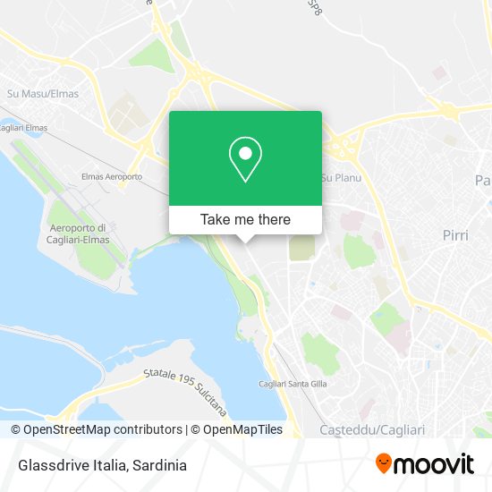 Glassdrive Italia map